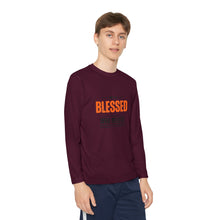 Load image into Gallery viewer, 'Blessed Who Believe' Youth Long Sleeve Tee