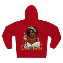 Load image into Gallery viewer, Queen Vibes Zip Hoodie