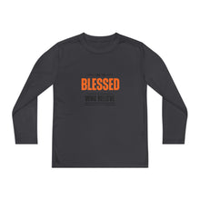 Load image into Gallery viewer, 'Blessed Who Believe' Youth Long Sleeve Tee