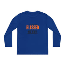 Load image into Gallery viewer, 'Blessed Who Believe' Youth Long Sleeve Tee