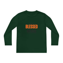 Load image into Gallery viewer, 'Blessed Who Believe' Youth Long Sleeve Tee