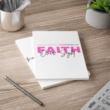 Load image into Gallery viewer, Faith Over Sight A5 Notebook
