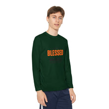 Load image into Gallery viewer, 'Blessed Who Believe' Youth Long Sleeve Tee