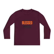 Load image into Gallery viewer, 'Blessed Who Believe' Youth Long Sleeve Tee