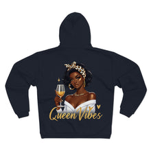 Load image into Gallery viewer, Queen Vibes Zip Hoodie