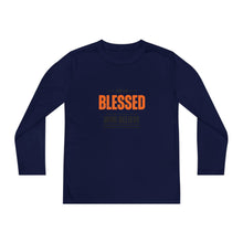 Load image into Gallery viewer, 'Blessed Who Believe' Youth Long Sleeve Tee