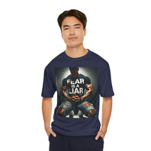 Load image into Gallery viewer, 'Fear Is a Liar' Motivational Gym Tee
