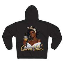 Load image into Gallery viewer, Queen Vibes Zip Hoodie