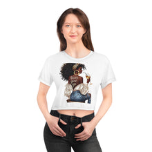 Load image into Gallery viewer, “Never Give Up” Women’s Crop Tee
