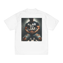Load image into Gallery viewer, 'Fear Is a Liar' Motivational Gym Tee
