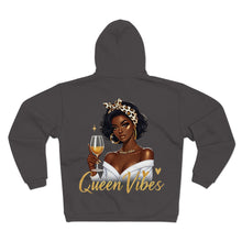 Load image into Gallery viewer, Queen Vibes Zip Hoodie
