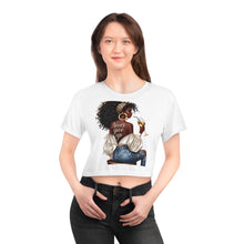 Load image into Gallery viewer, “Never Give Up” Women’s Crop Tee
